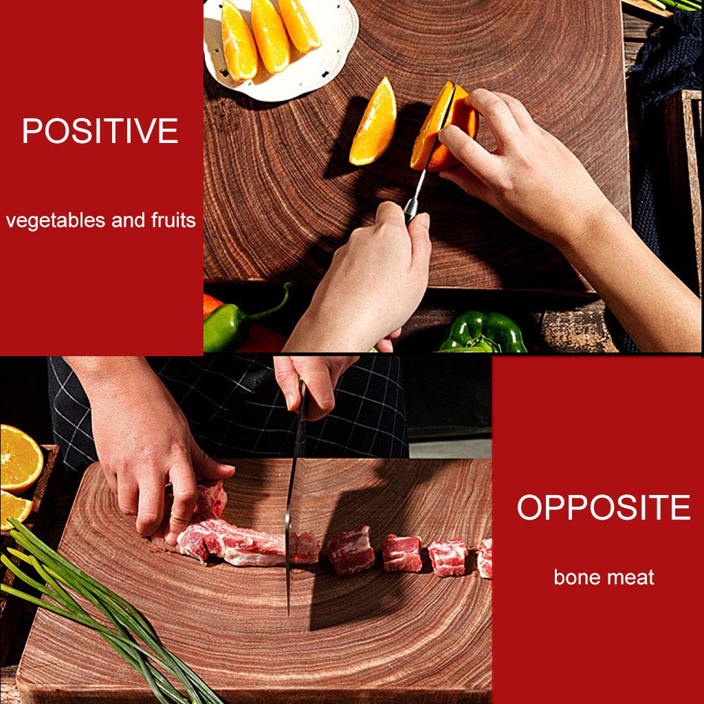 Premium Solid Wood Cutting Board for Kitchen - Natural, Knife-Friendly, No Paint or Wax - 3 Sizes (Small, Medium, Large) - Perfect for Chopping Vegetables, Slicing Meat, and Serving Charcuterie