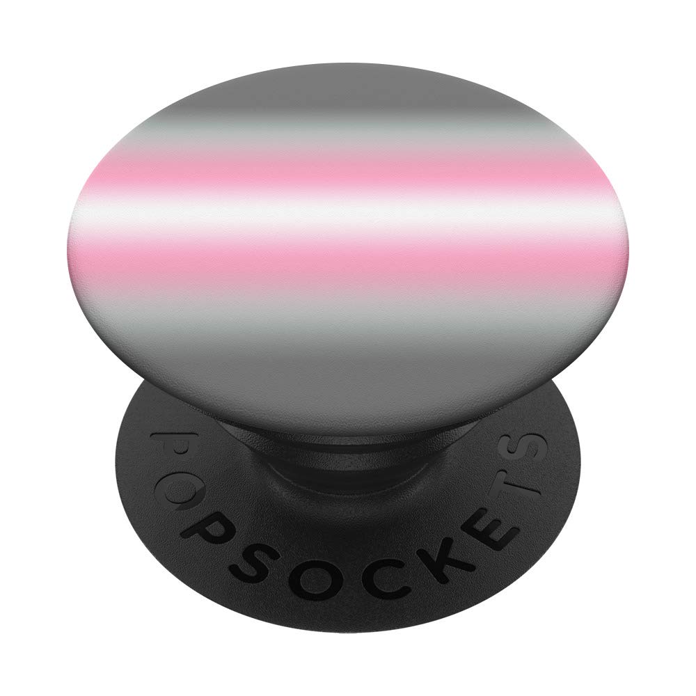 Demigirl Pride Flag PopSockets Phone Grip & Stand - Compatible with iPhone, Samsung, Tablets - Perfect for LGBTQ+ Support, Daily Use & Decor