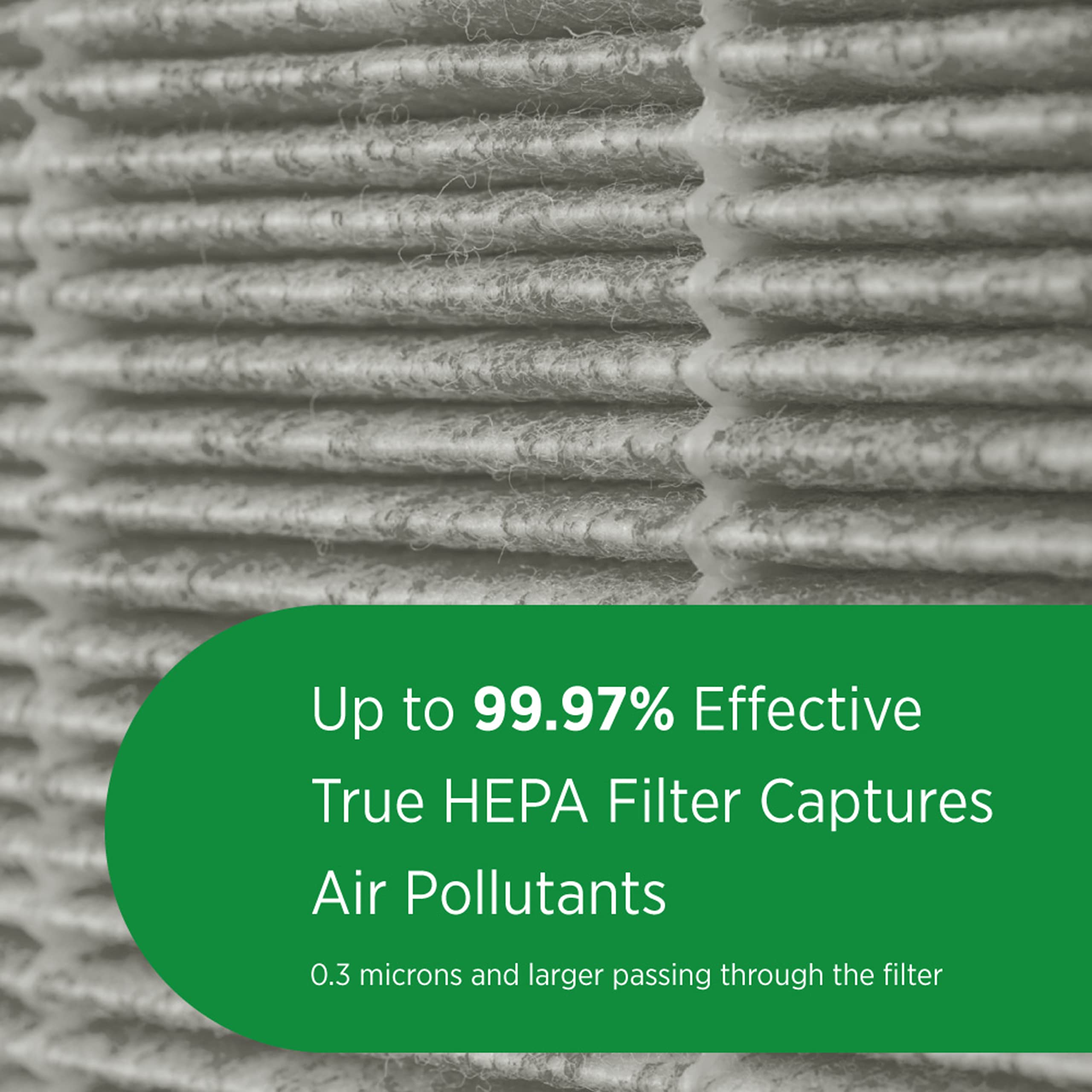 AprilAire RF09550V True HEPA Air Purifier Replacement Filter for AprilAire 9550 - Captures Viruses, Allergens, Bacteria, Pet Hair & Dander - Ozone Free - Perfect for Allergy Relief, Pet Owners & Healthy Home Air Purification
