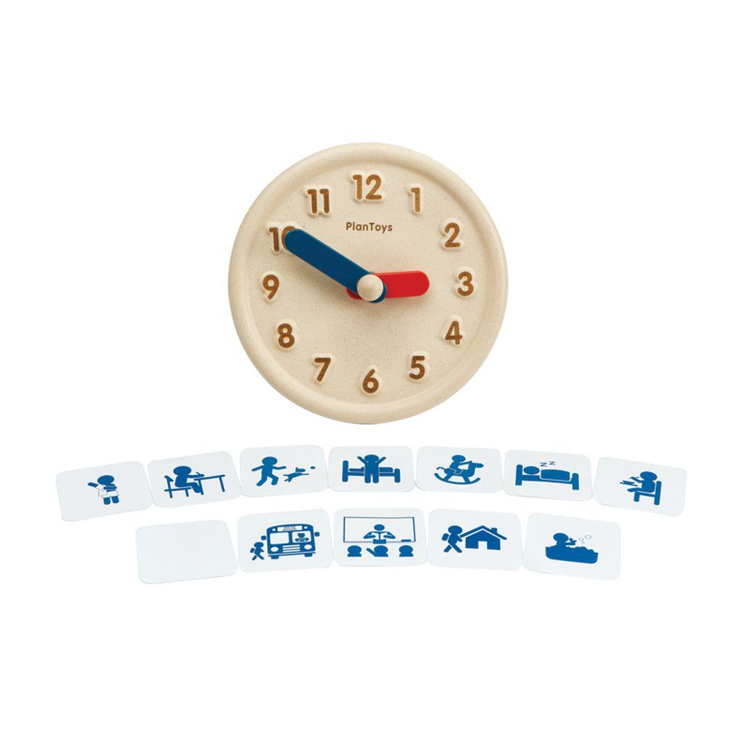 Educational Activity Clock Toy for Kids - Learn Time Telling & Numbers - Perfect for Preschool Learning, Classroom & Home Play