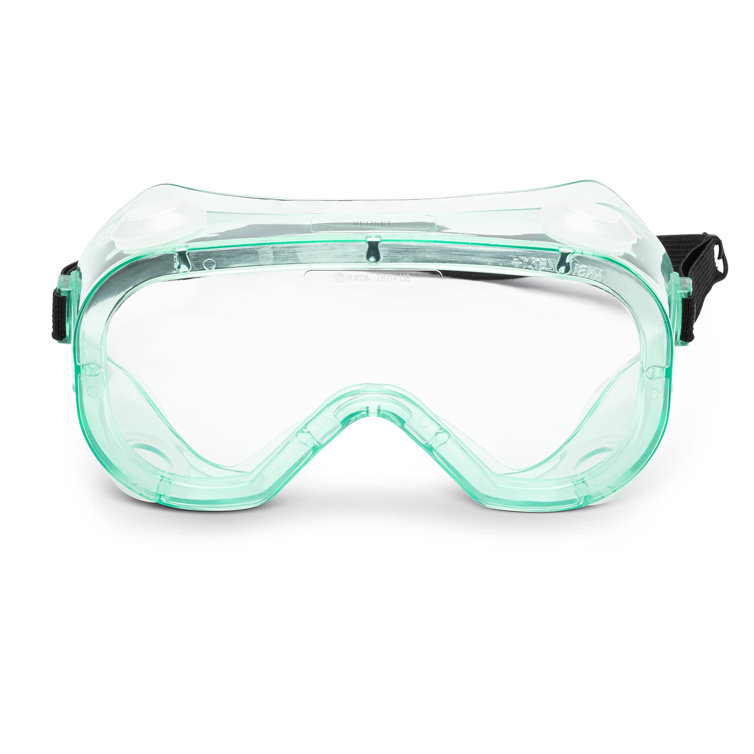 **Anti-Fog & Scratch-Resistant SATA Safety Goggles – 2 Pairs, UV 99.9% Protection, Z87.1:2020 Certified, Fits Over Prescription Glasses – Ideal for Lab Work, Construction & DIY Projects**