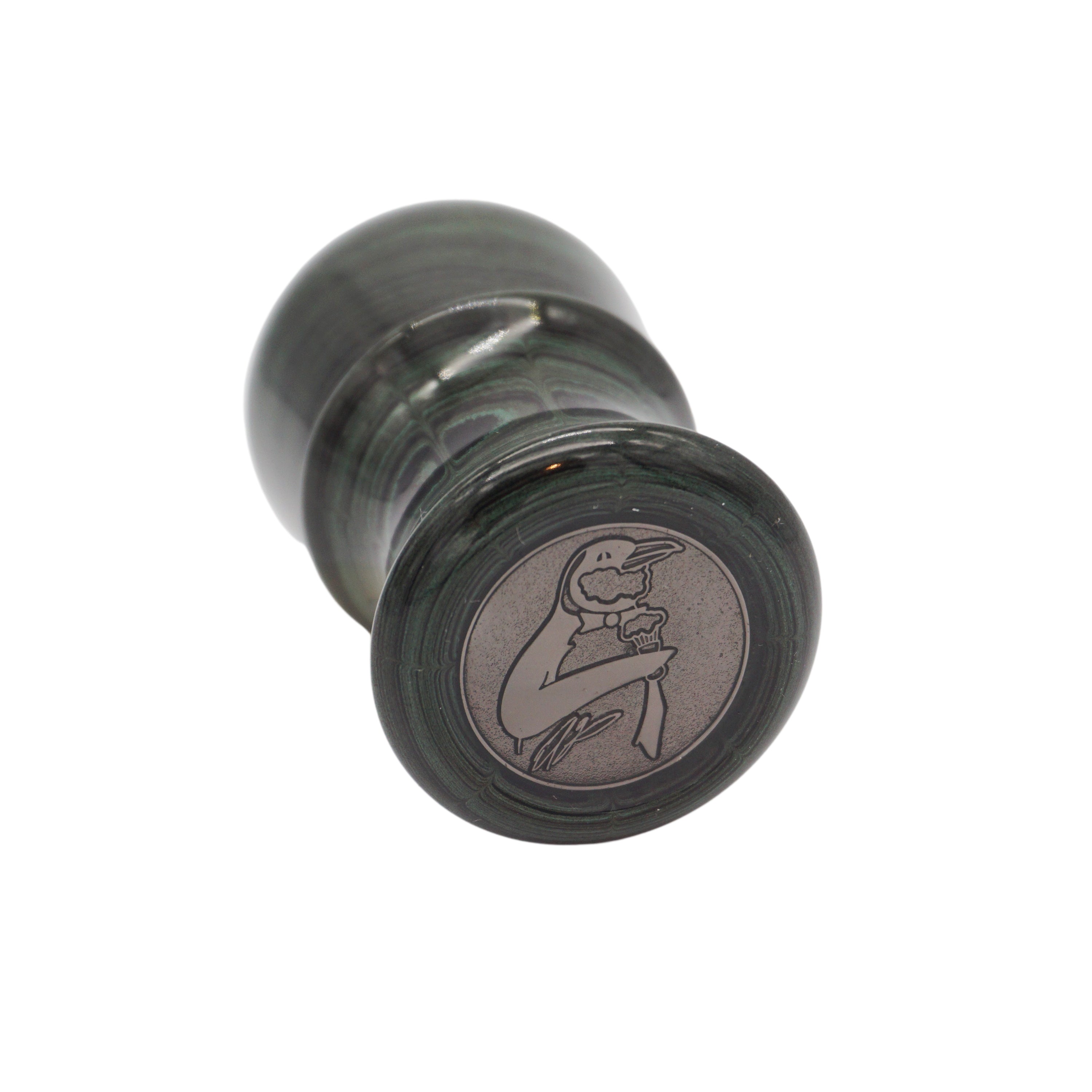 Premium Jaguar Ebonite Handcrafted Shaving Brush Handle - Fits 24mm & 26mm Knots - Perfect for Wet Shaving & Luxury Grooming Rituals