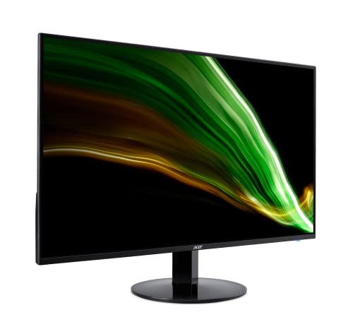 Acer VA Zero Frame Home Office Monitor 24 Inch Full HD 1080p - AMD FreeSync Technology, Ultra Thin Bezel Design, Low Blue Light, Tilt Adjustment, HDMI & VGA Ports - Perfect for Remote Work, Gaming, and Entertainment