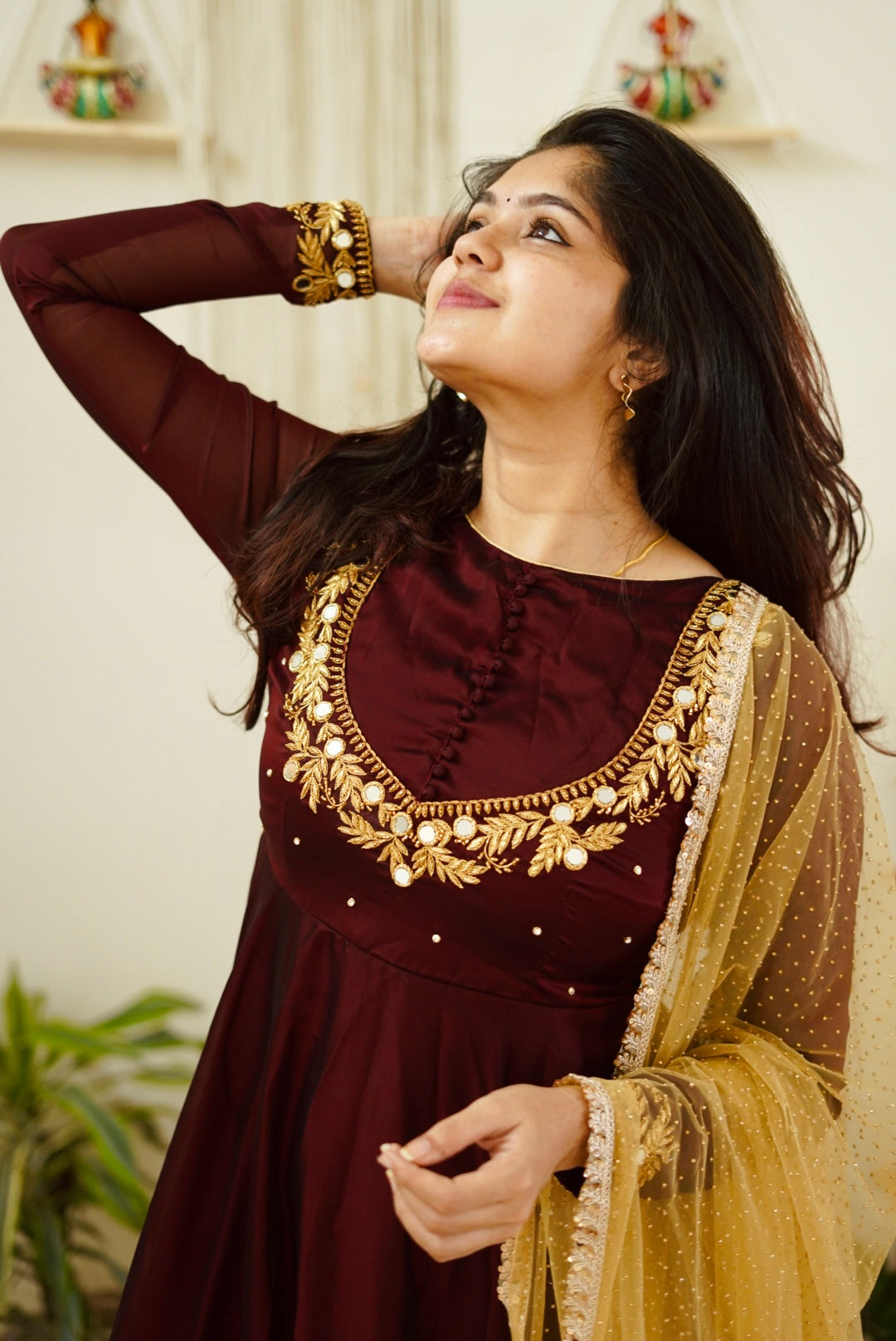 DD433 Silpa Designer Wear Anarkali - Elegant Indian Party Dress for Women | Perfect for Weddings, Festivals & Special Occasions