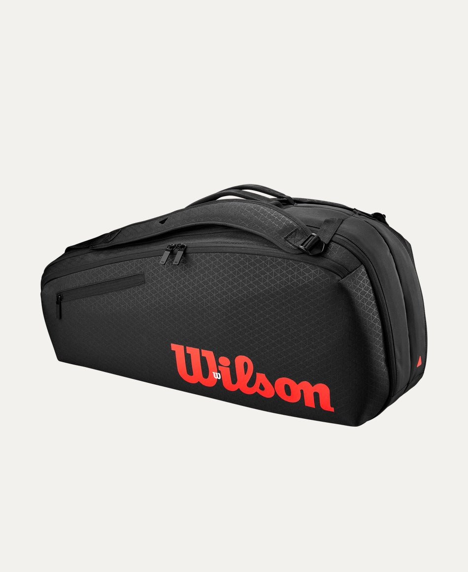 Wilson Clash V3 Super Tour 6 Pack Tennis Bag - Premium Tennis Equipment for Men & Women - Perfect for Tournaments, Training & Travel