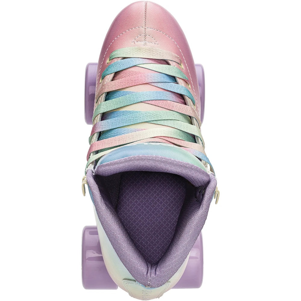 Impala Rollerskates for Women - Pastel Fade Quad Skates with Light-Up Wheels | Outdoor & Indoor Roller Skating for Beginners & Pros | Perfect for Rinks, Parks & Roller Discos