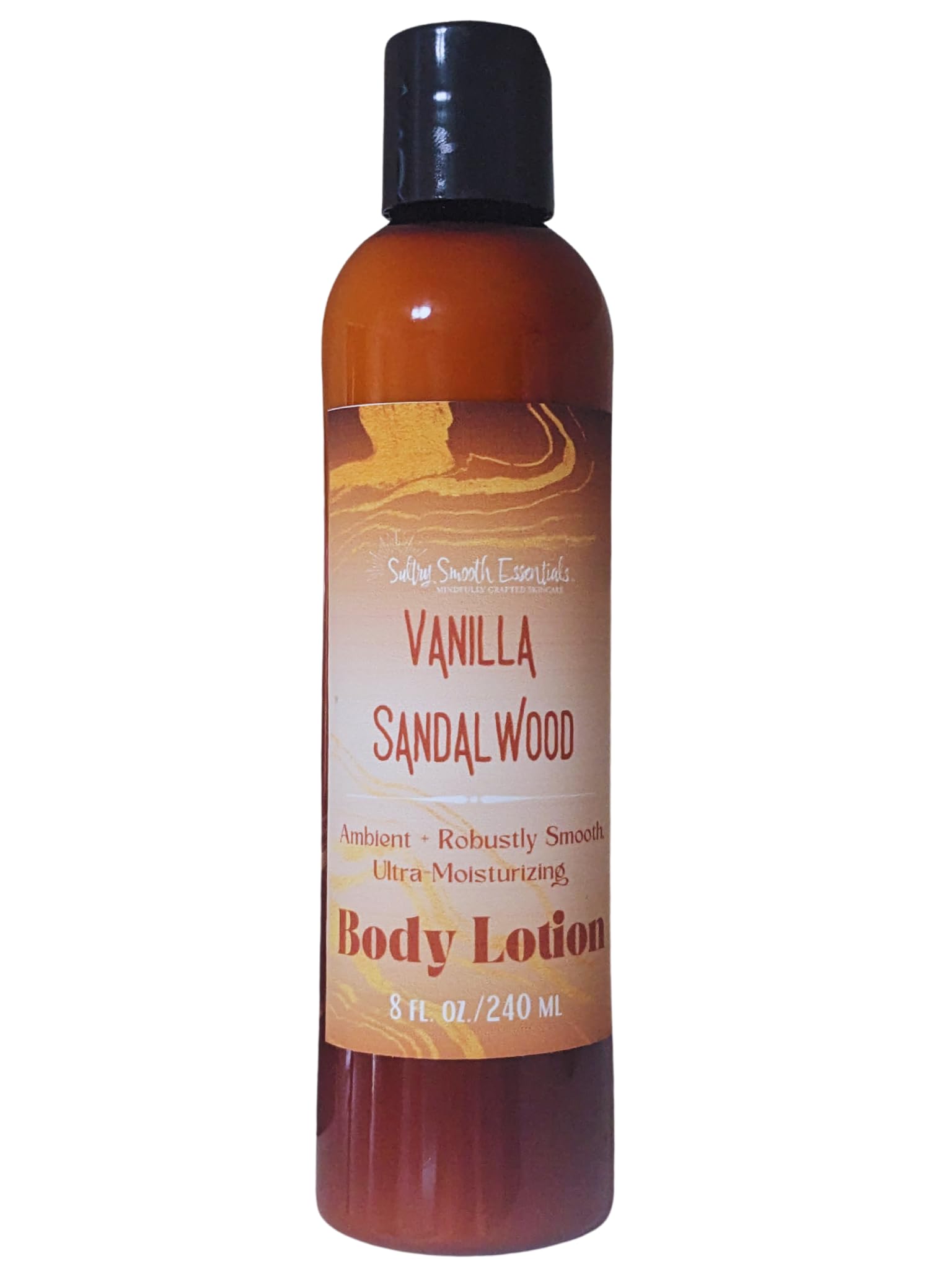 Vanilla Sandalwood Handmade Body Lotion - 100% Natural Ultra-Rich Moisturizer with Avocado Oil, Sandalwood & Warm Vanilla | 4oz | Perfect for Dry Skin Care & Aromatherapy Relaxation