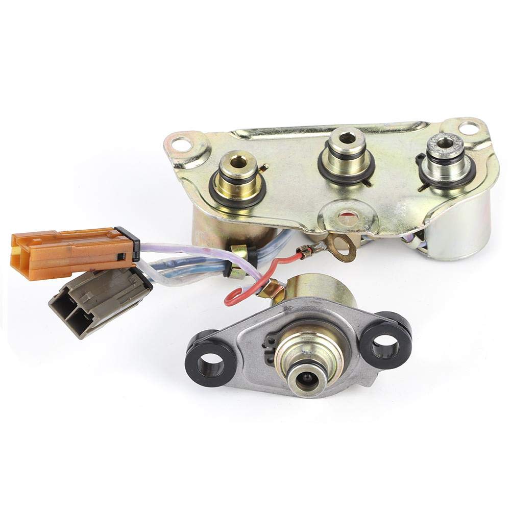 Qiilu Solenoid Valve Assembly 31940-41X09 - Compatible with Infiniti Transmissions | High-Performance Transmission Solenoid for Smooth Gear Shifting | Perfect for Infiniti Vehicle Repairs & Transmission Maintenance
