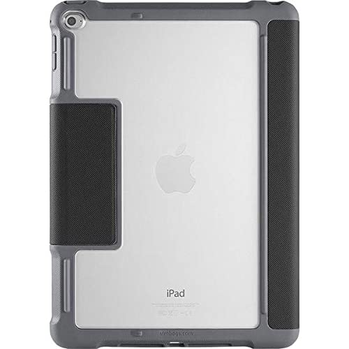 STM Dux Rugged Protective Case for Apple iPad Air 2 - Shockproof & Durable Black Cover (Model: stm-222-104J-01) | Perfect for Outdoor Adventures, Construction Sites & Travel Protection