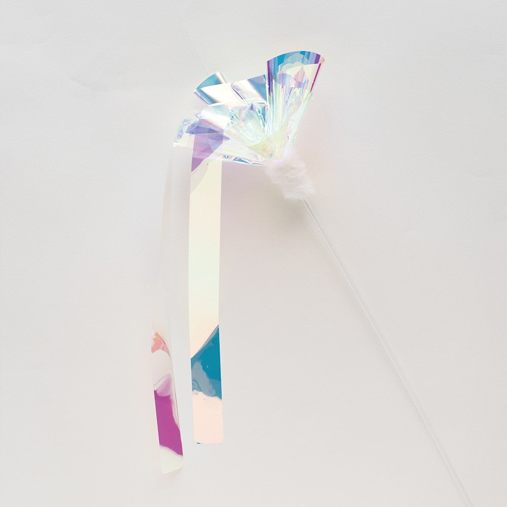 Interactive Cat Teaser Toy with Feather Tail - Fun Exercise & Play for Indoor Cats - Perfect for Bonding & Stimulation