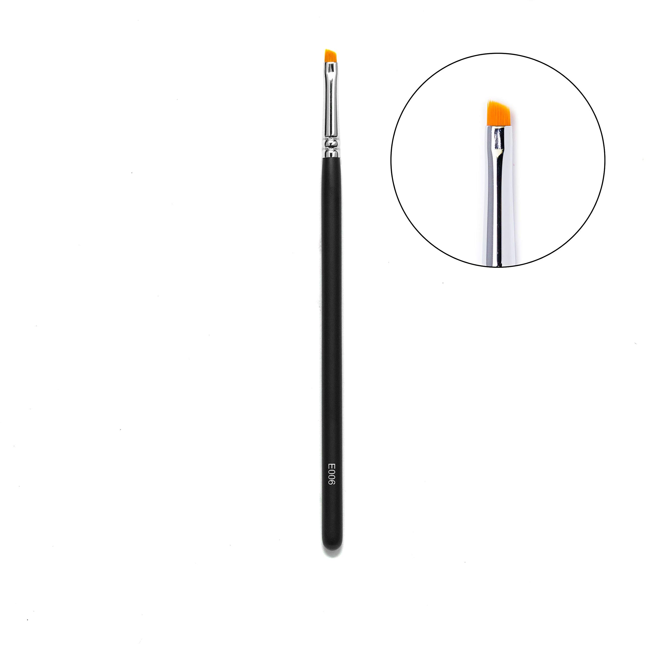EUROPE GIRL Small Gel Liner Makeup Brush (06) - Professional Eyeliner Brush for Precise Lines & Winged Looks - Perfect for Gel, Liquid & Cream Eyeliners