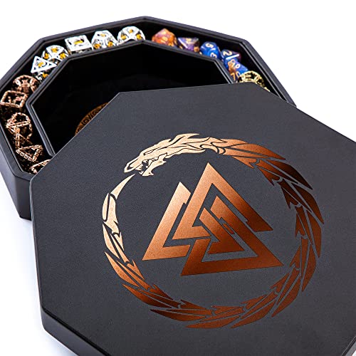 Copper Valknut Dragon