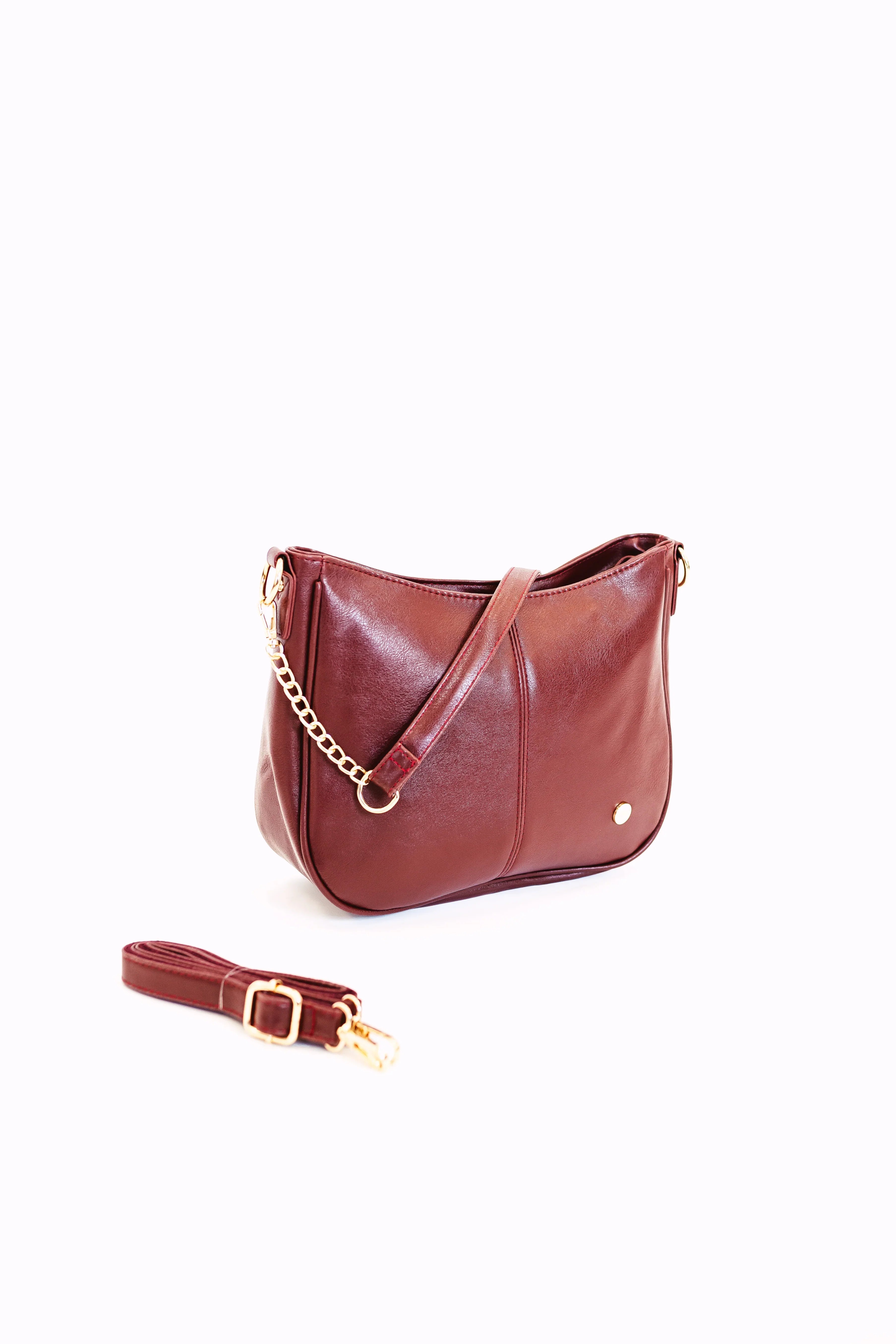 Marissa Saddle Crossbody Bag for Women - Stylish Leather Shoulder Purse with Adjustable Strap, Perfect for Work, Travel & Everyday Use