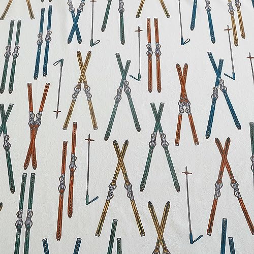 Ski Line White