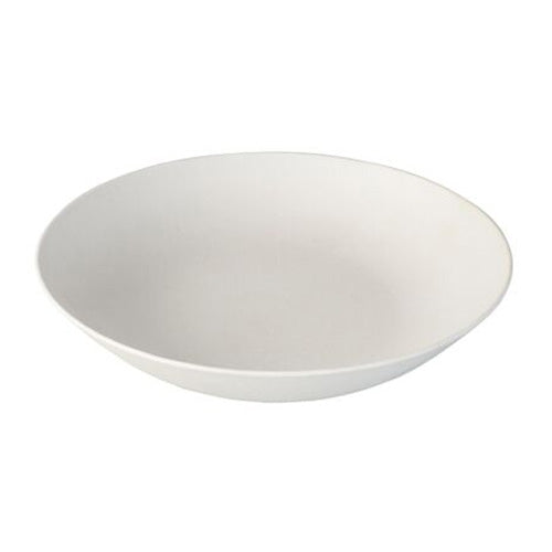 Arcata 070044 Bamboo Fiber Deep Plate - Eco-Friendly, Durable 40 oz Bowl for Soups, Salads & Pasta - Perfect for Dining, Entertaining & Everyday Use