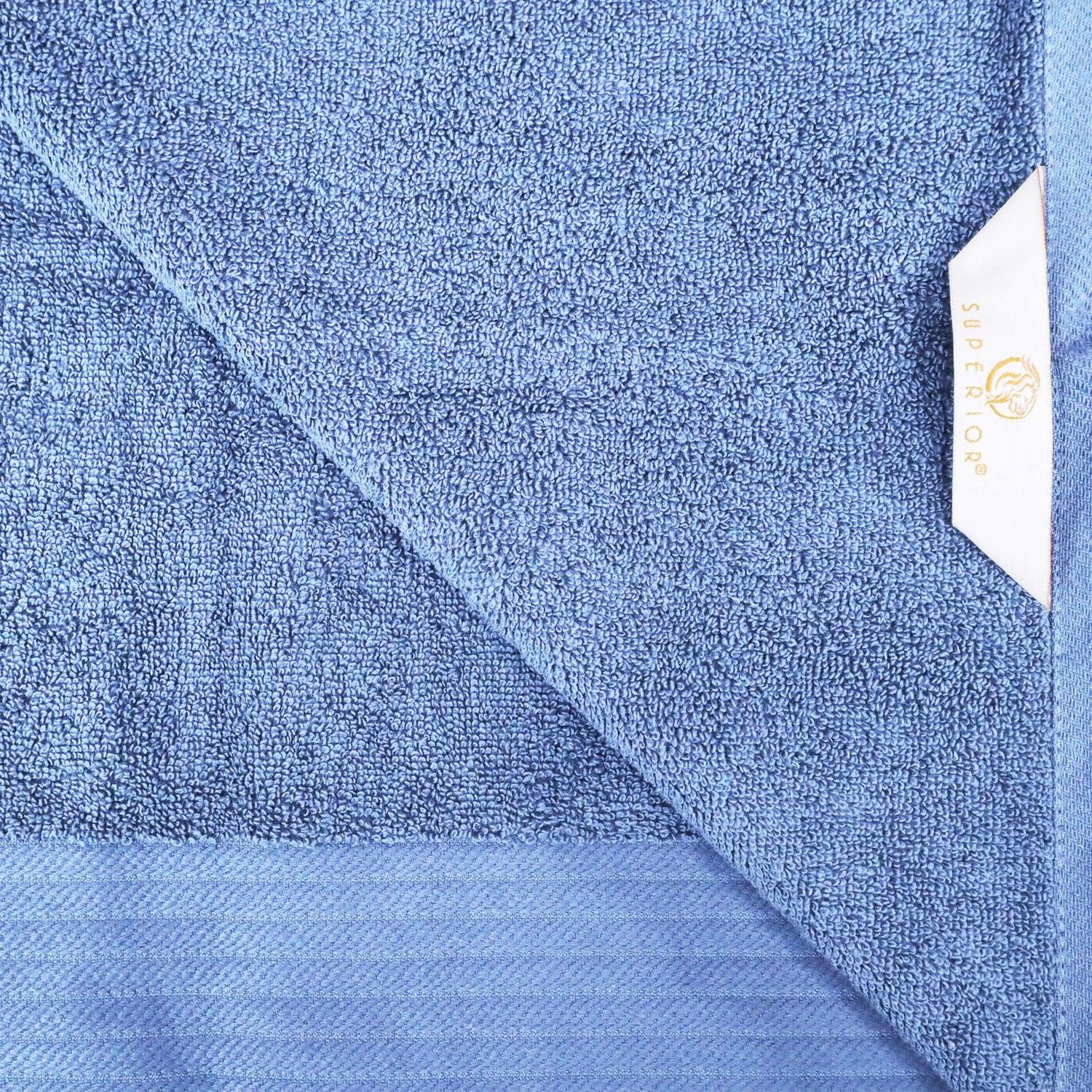 Premium 6-Piece Turkish Cotton Herringbone Bath Towel Set - Ultra Soft & Absorbent - Luxury Bath, Spa & Guest Towels for Home & Hotel Use