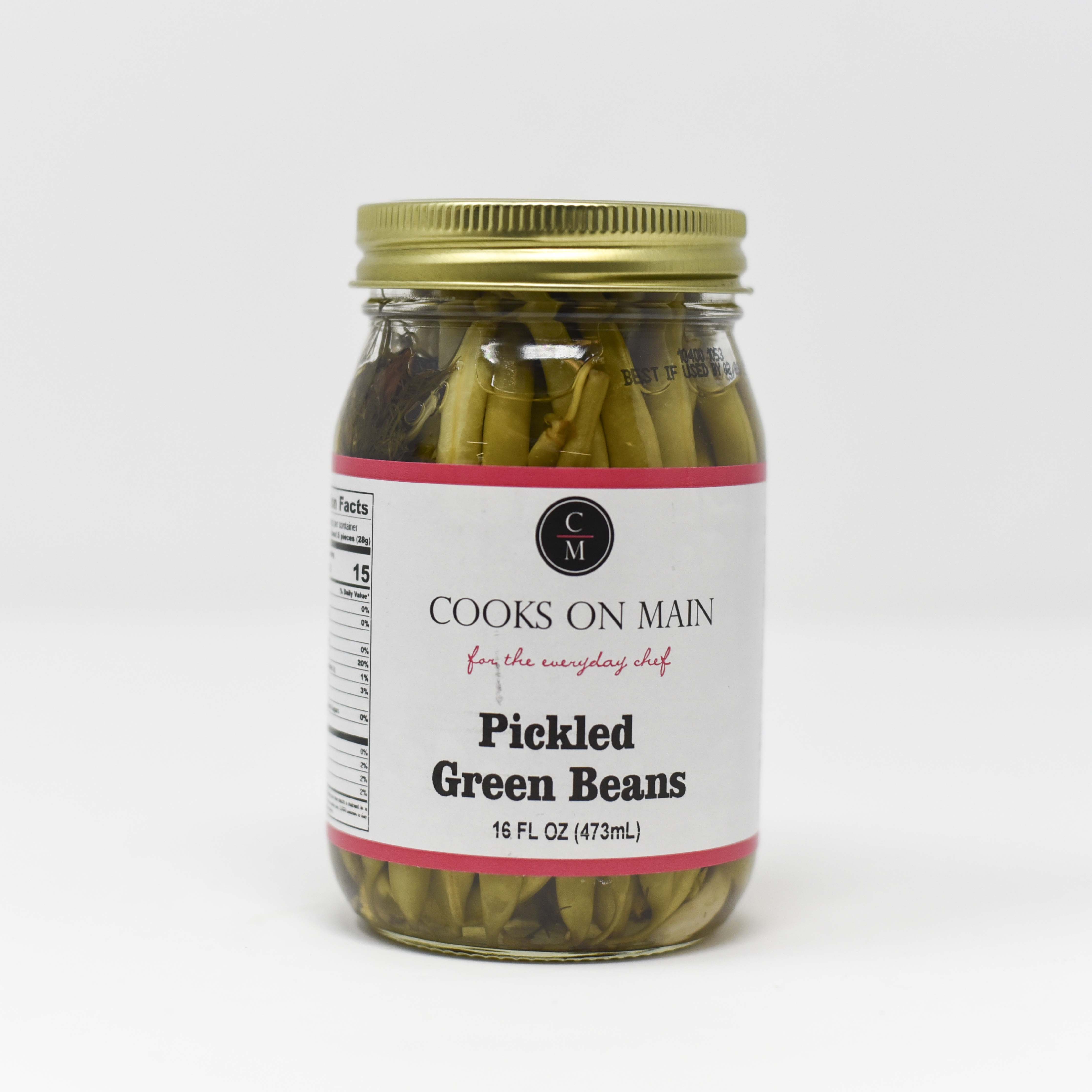 Crunchy Pickled Green Beans - Tangy & Delicious Snack - Perfect for Salads, Charcuterie Boards & Healthy Snacking