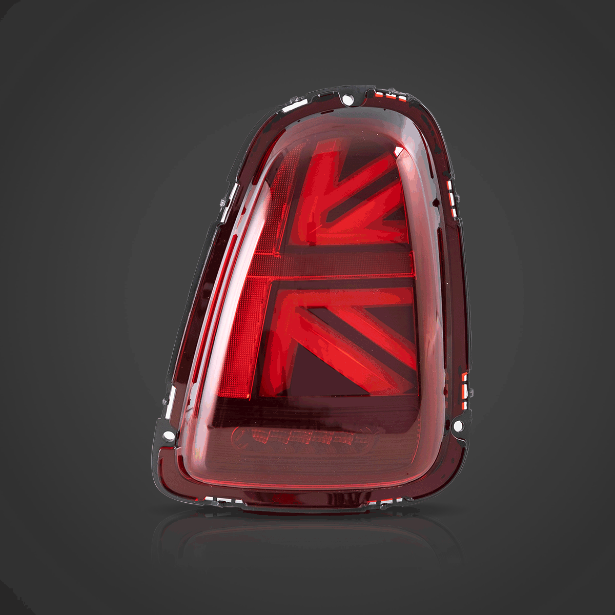 LED Tail Lights Assembly with Amber Sequential Turn Signal for 2007-2015 Mini R Series 2nd Gen (R56 R57 R58 R59) - Upgrade Your Mini Cooper's Style & Safety for Night Driving & Car Shows