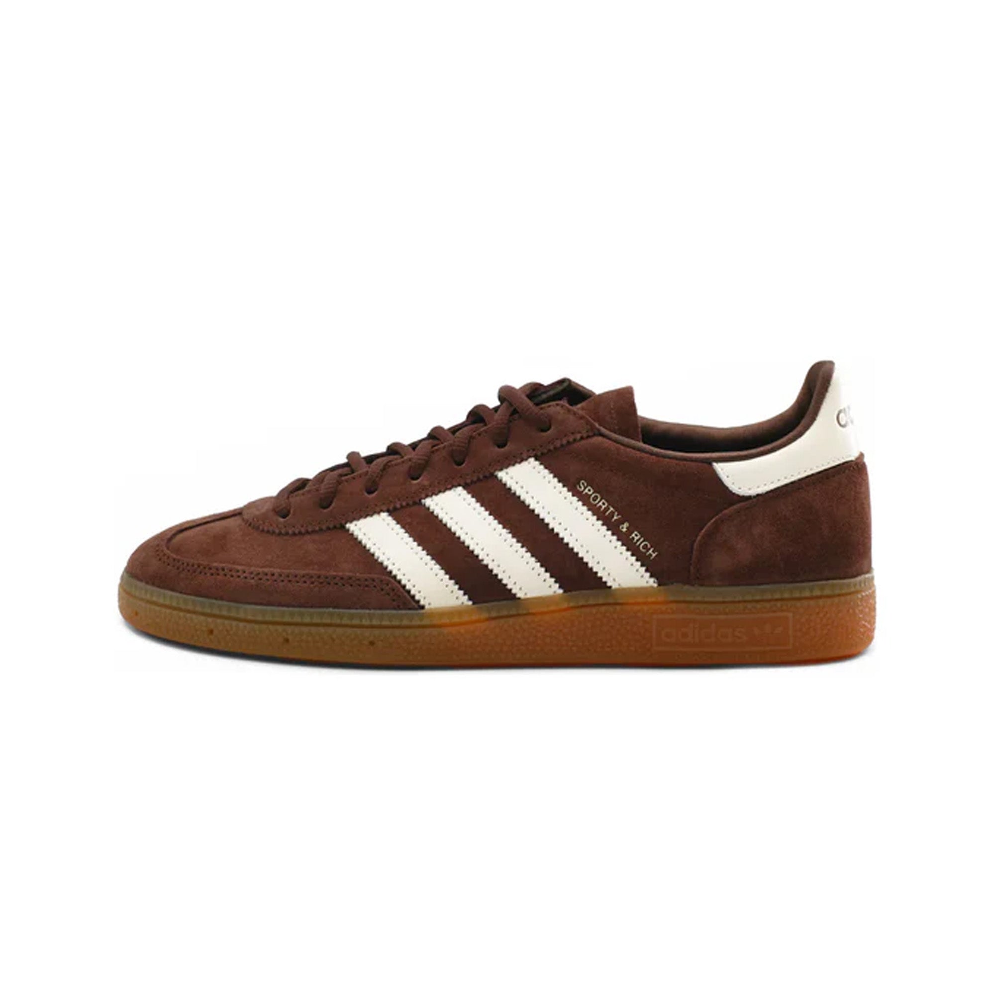 Adidas Handball Spezial Brown Leather Sneakers for Men - Vintage-Inspired Athletic Shoes for Casual Wear & Street Style (2024 Collection)