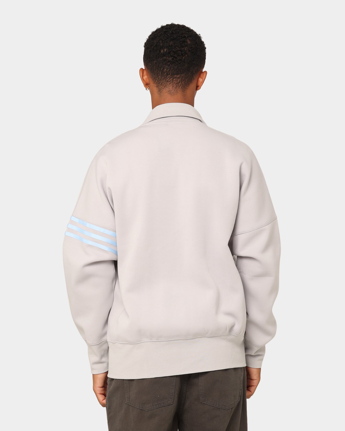 Adidas NeuClassics TT Jacket - Grey Two Tone Windbreaker for Men | Lightweight Running & Training Jacket | Perfect for Outdoor Sports & Casual Wear