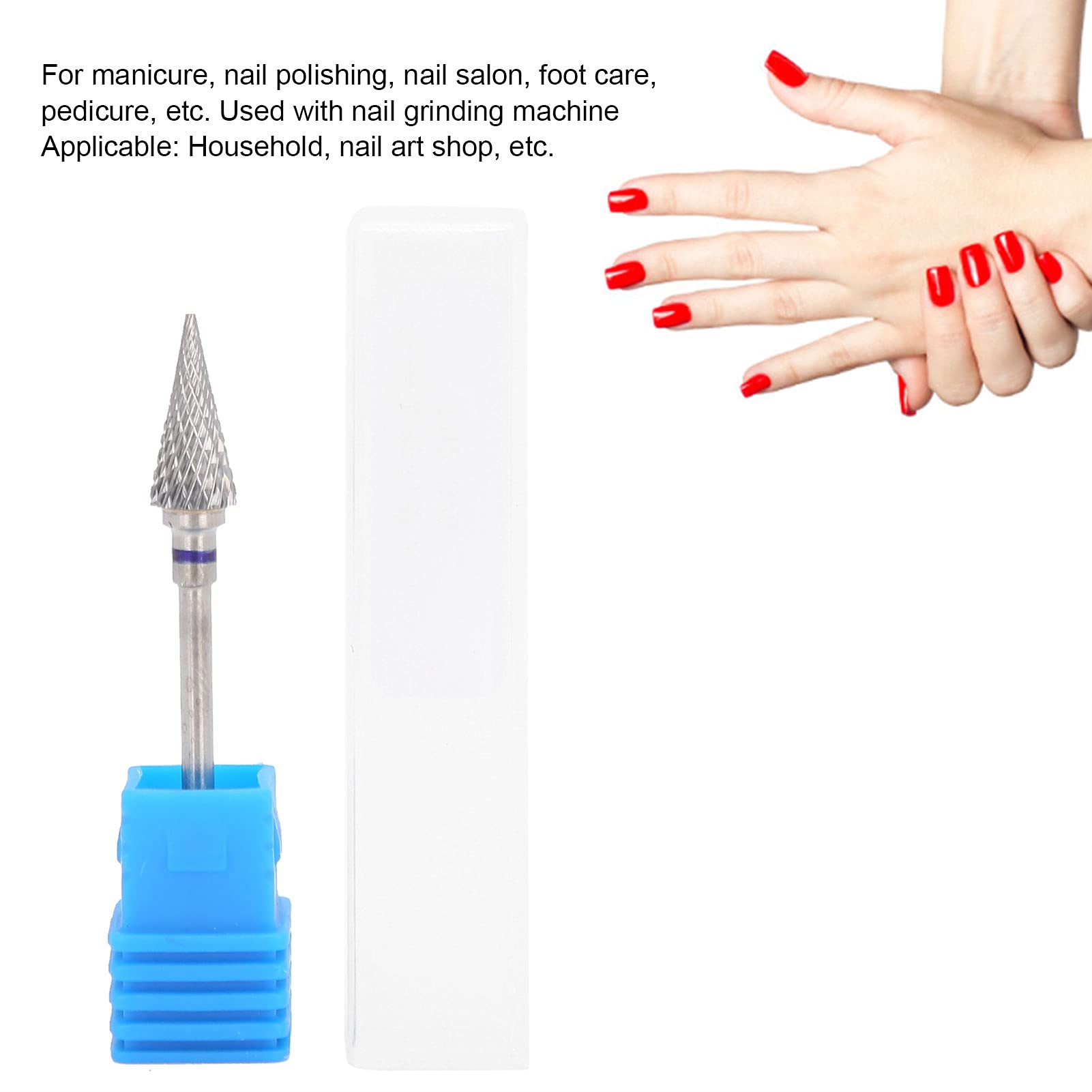Professional Nail Polishing Tool Set - Durable Nail Grinding Heads for Home & Salon Use - Perfect for Manicure, Pedicure & Nail Art Design (26 Pieces)