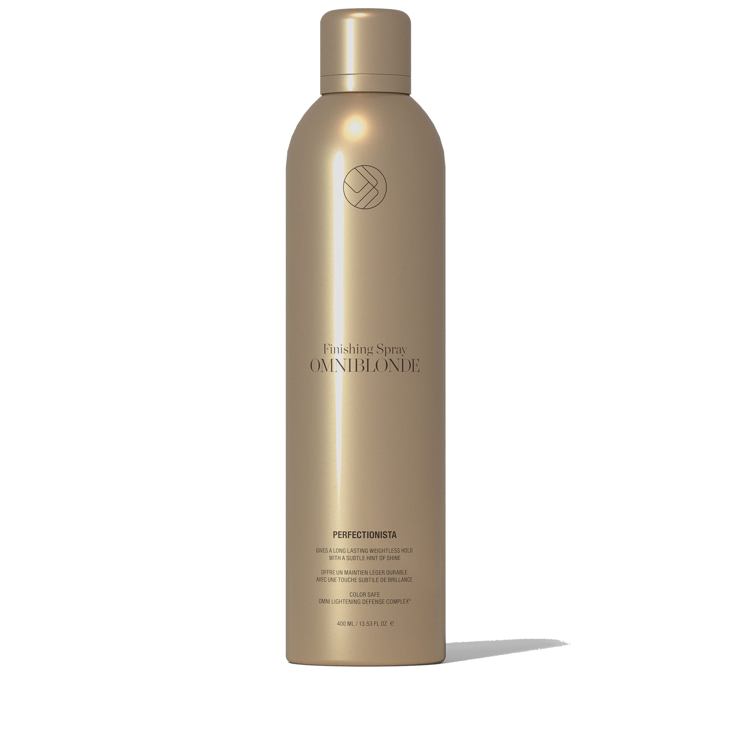 Omniblonde Perfectionista Finishing Spray - Professional Hair Shine & Hold Spray for Blonde Hair - Perfect for Salon Styling & Everyday Use