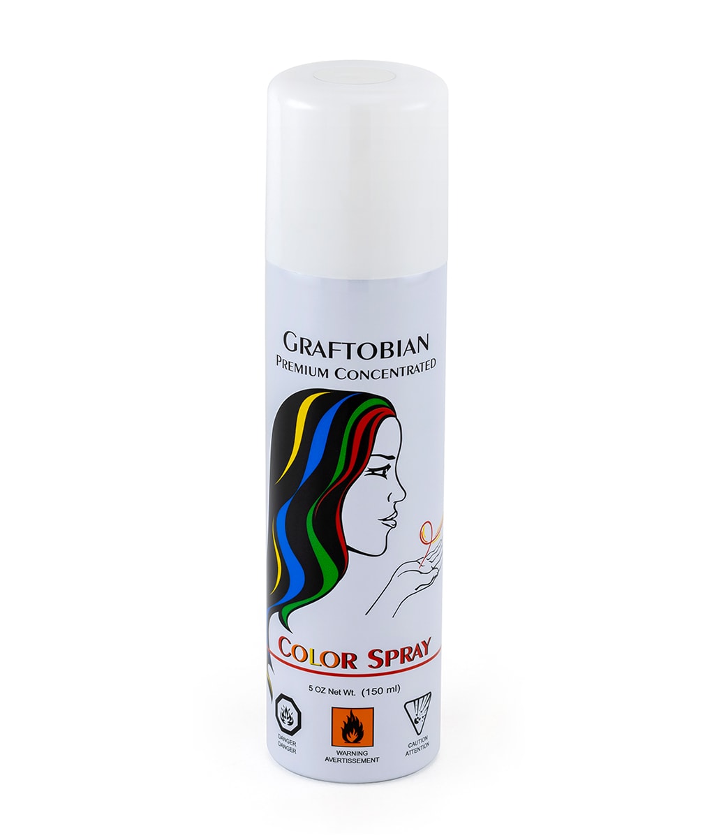 White Colored Hairspray