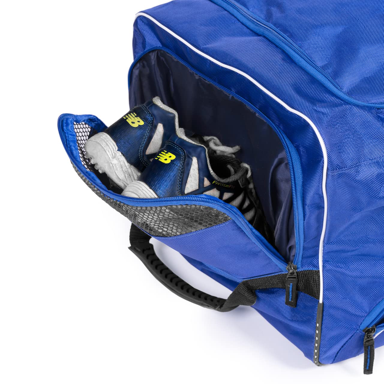 FORTRESS Original Wheelie Cricket Bag with Heavy Duty Wheels - Maximum Strength & Durability for Cricket Equipment Storage & Travel | Perfect for Matches, Practice & Sports Gear Transport