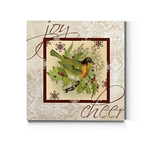 Bird on Holly Branch (1)