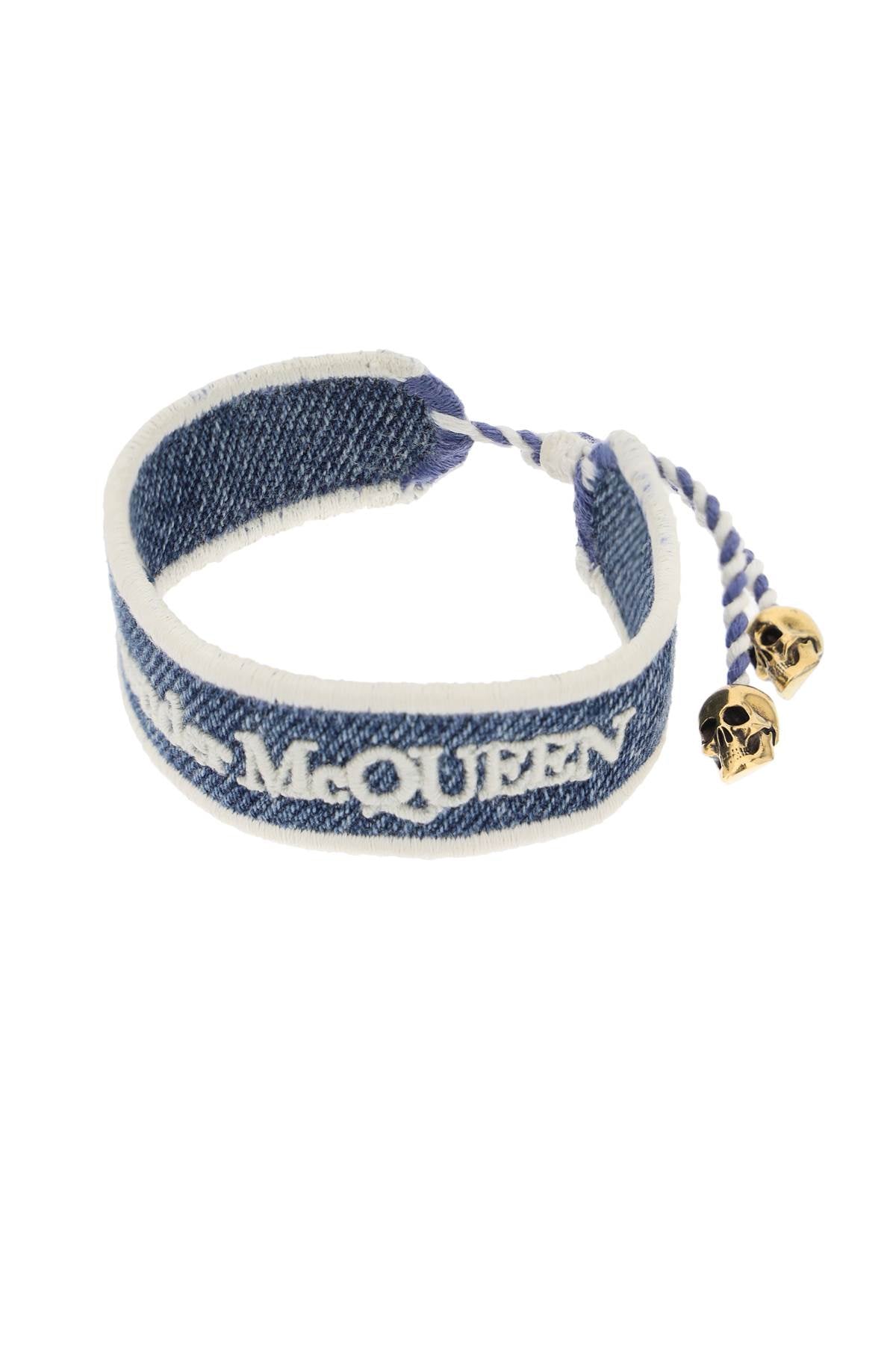 Alexander McQueen Embroidered Bracelet for Women - Luxury Fashion Jewelry Gift for Parties, Weddings & Special Occasions
