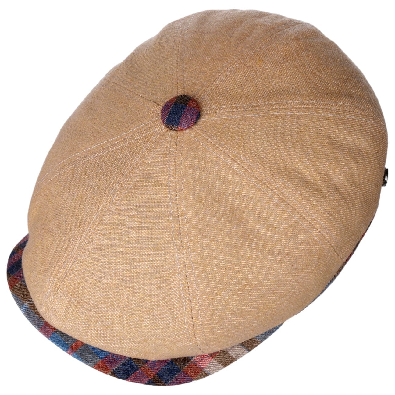 Lierys Men's Classic Linen Flat Cap - Vintage Style Summer Hat for Urban Fashion, Outdoor Activities & Casual Wear