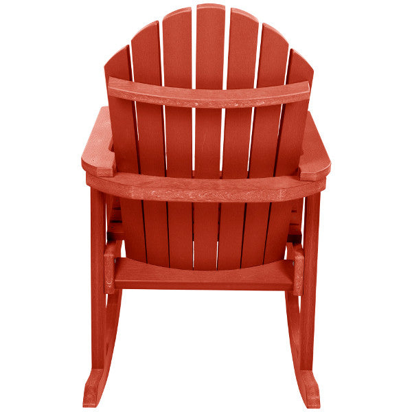 Hamilton Rocking Chair - Comfortable Wooden Rocking Chair for Living Room, Nursery & Porch - Classic Design with Padded Seat & Backrest - Perfect for Relaxing, Nursing & Reading