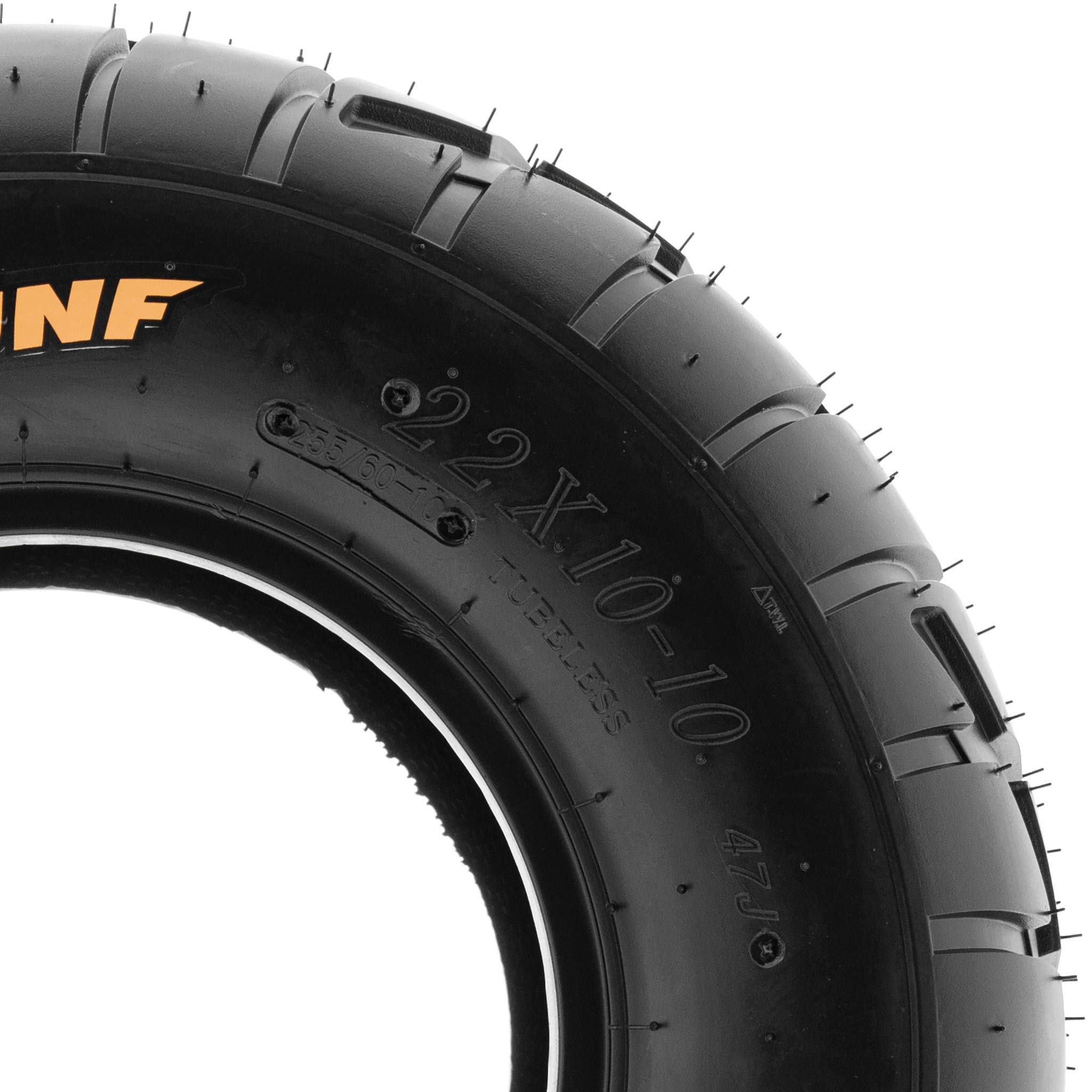 Set of 2 SunF A021 Lawn Tractor Tires 18x9.5-8 | 6 Ply Tubeless Tires for Heavy-Duty Mowing | Perfect for Riding Lawn Mowers, Garden Tractors & Yard Maintenance