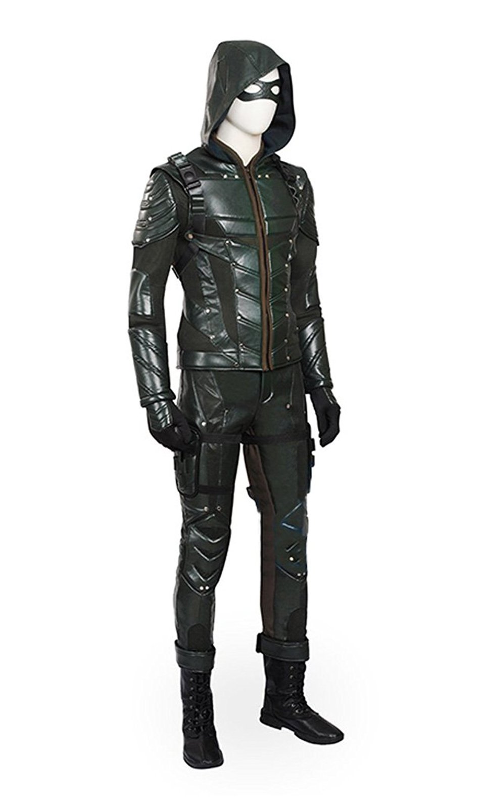 Men's Archer Green TV Series Halloween Costume Set with Accessories | Cosplay, Halloween Party & Themed Events Outfit