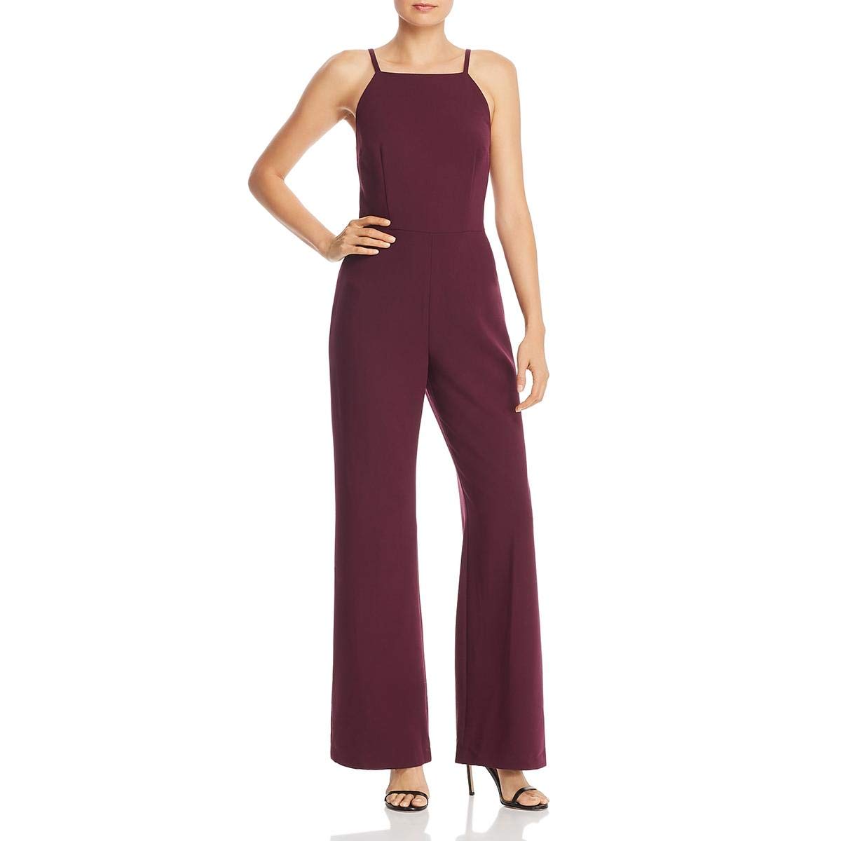 French Connection Women's Strappy Slightly Flared Leg Jumpsuit - Stylish One-Piece Outfit for Summer, Parties & Casual Wear