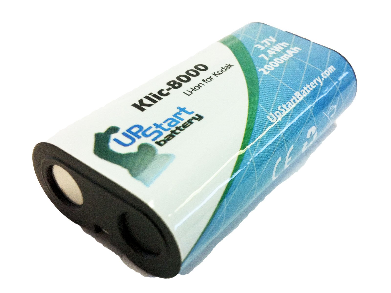 Kodak Easyshare Z1015 Replacement Battery & Charger Kit - 2000mAh 3.7V Li-ion Battery with Car Plug & EU Adapter - Compatible with KLIC-8000 Digital Camera - Perfect for Travel, Photography & Backup Power