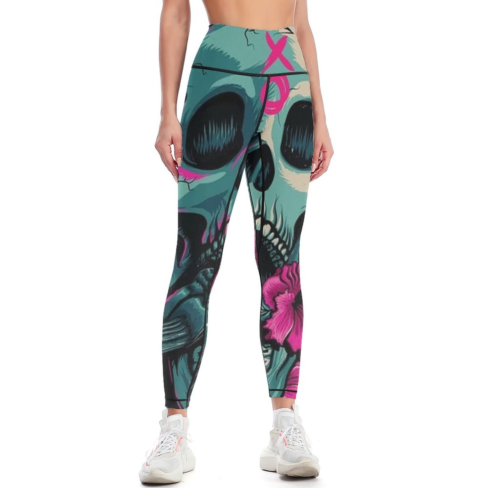 JZDACH Women's High Waisted Yoga Pants - Soft Breathable Workout Leggings for Gym, Running & Fitness | Tummy Control Athletic Pants for Women | Perfect for Yoga, Pilates & Lounge Wear