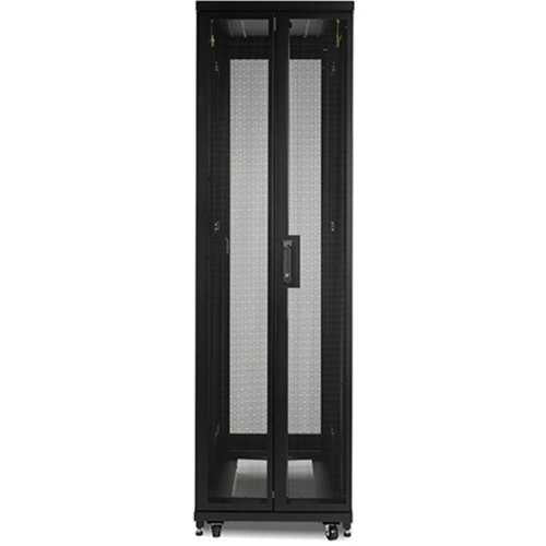 APC AR2400 42U NetShelter SV Server Rack Enclosure - 600mm x 1060mm D, Black with Side Panels | Ideal for Data Centers, Server Rooms & Network Equipment Storage