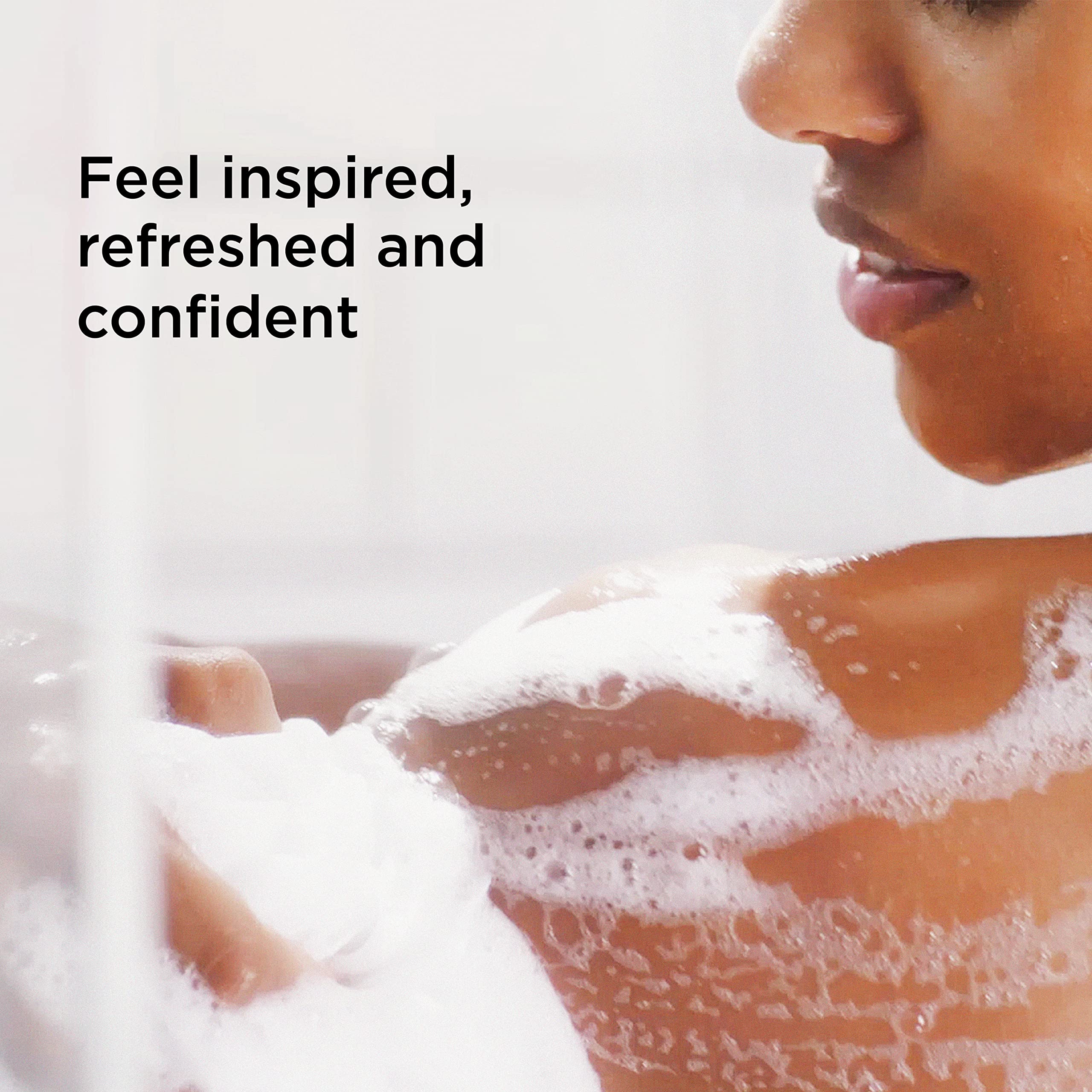 Caress Moisturizing Body Wash for Women with Cocoa Butter & Oat Milk - Hydrating Shower Gel for Soft, Smooth Skin - 18.6 oz (6 Pack) - Perfect for Daily Shower Routine & Dry Skin Care