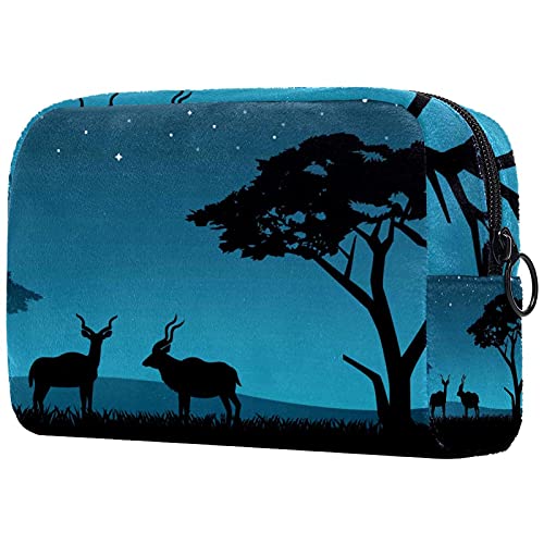 Large Travel Makeup Bag for Women - Black Waterproof Cosmetic Organizer with Multiple Pockets | Perfect for Vacation, Business Trips & Couples Travel Toiletry Storage
