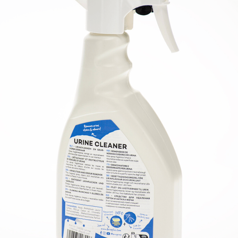DUVO PLUS Urine Cleaner & Stain Remover - 500ml Pet Odor Eliminator for Dogs & Cats - Perfect for Carpets, Floors & Furniture