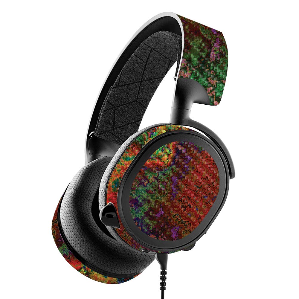 Premium Carbon Fiber Skin for SteelSeries Arctis 3 Headset - Rust Finish | Protective & Durable Textured Cover | Easy to Apply & Remove | Made in USA | Perfect for Gaming, Travel & Customization