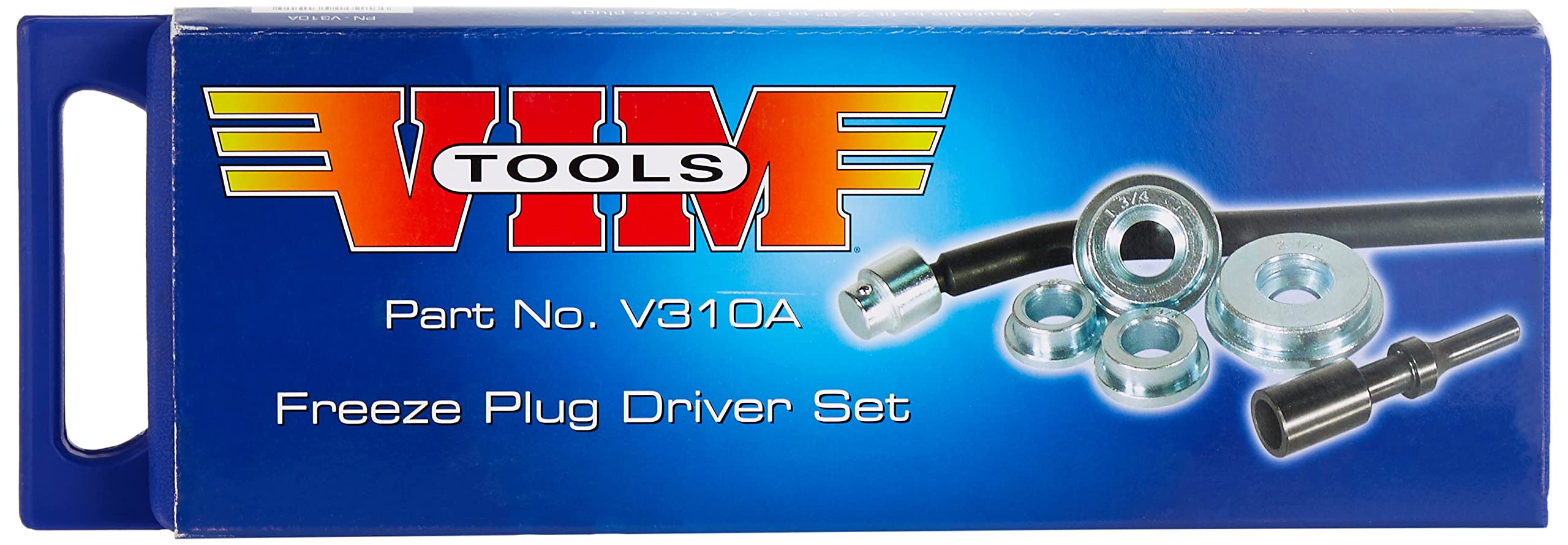 Vim Tools V310A 5-Piece Expansion and Freeze Plug Tool Set for Automotive, HVAC, and Plumbing Repairs - Perfect for Mechanics and DIY Home Improvement Projects