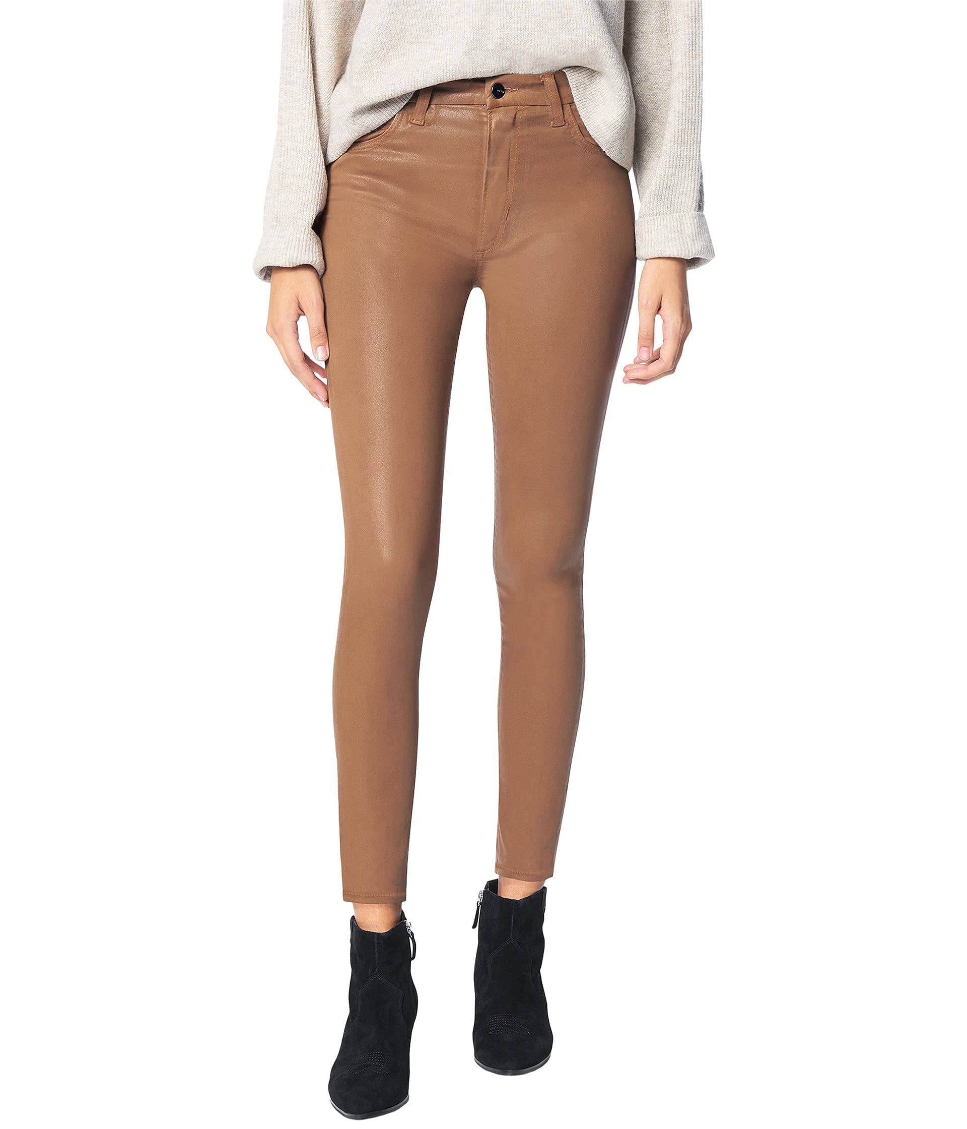 Joe's Jeans Women's The Charlie Ankle Jeans - High-Rise Slim Fit Stretch Denim Pants for Everyday Wear & Casual Outfits