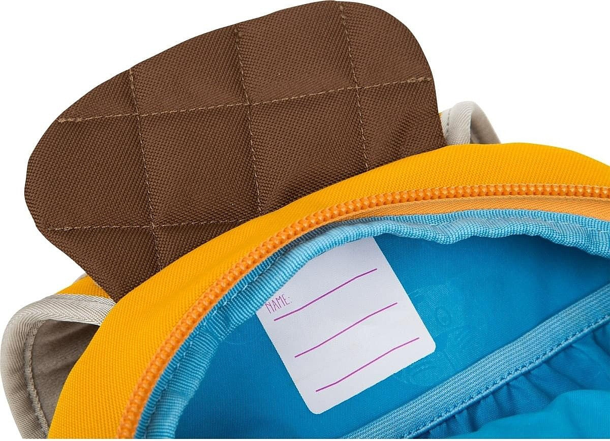 Affenzahn Small Ben the Beaver Backpack for Kids - Lightweight & Waterproof School Bag for Boys & Girls - Perfect for Daycare, Preschool & Outdoor Adventures