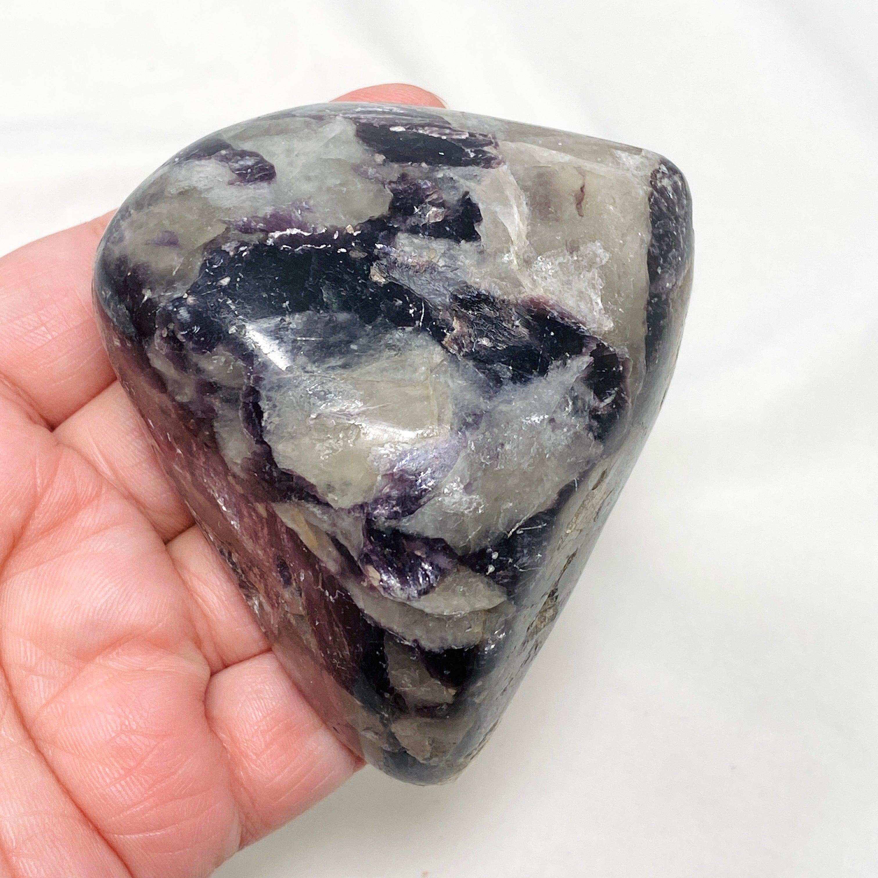 Silver Leaf Lepidolite CR3648 - Natural Healing Crystal for Stress Relief & Emotional Balance | Perfect for Meditation, Home Decor & Jewelry Making