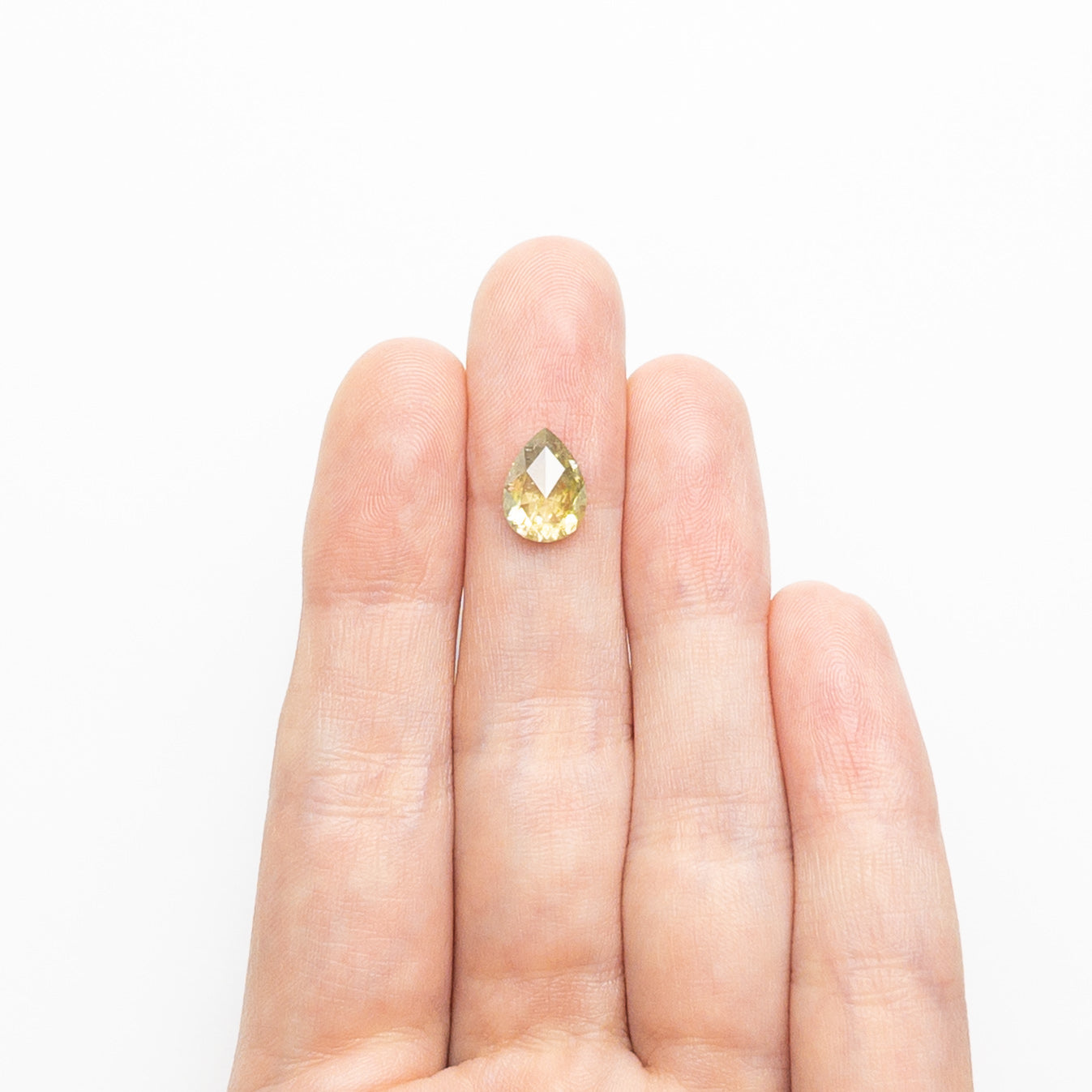 2.31ct Pear Cut Diamond - 9.76x7.19x4.19mm Double Cut Loose Gemstone for Engagement Rings & Jewelry Making | Premium Quality 25455-12