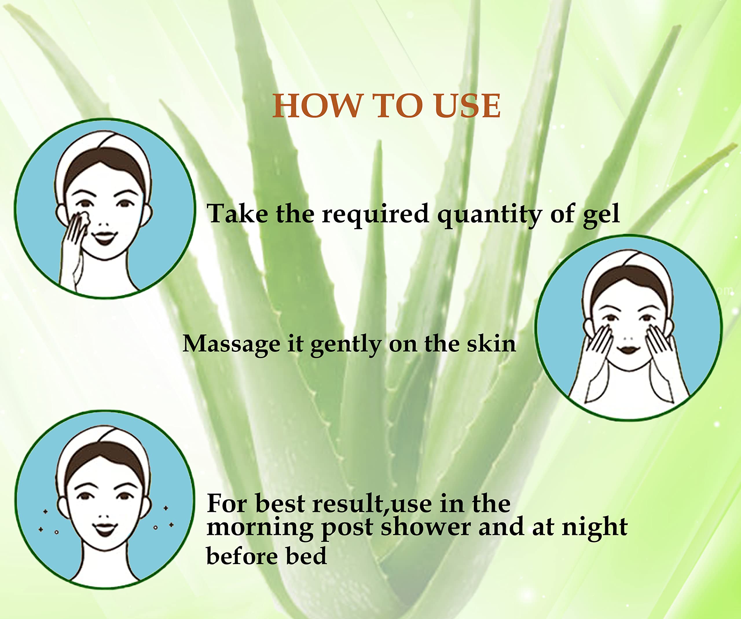 Herbigiri Herbal Aloe Vera Face Gel with Licorice & Cucumber Extracts - Hydrating & Soothing Skincare for Dry, Sensitive Skin - Perfect for Daily Moisturizing & After-Sun Care
