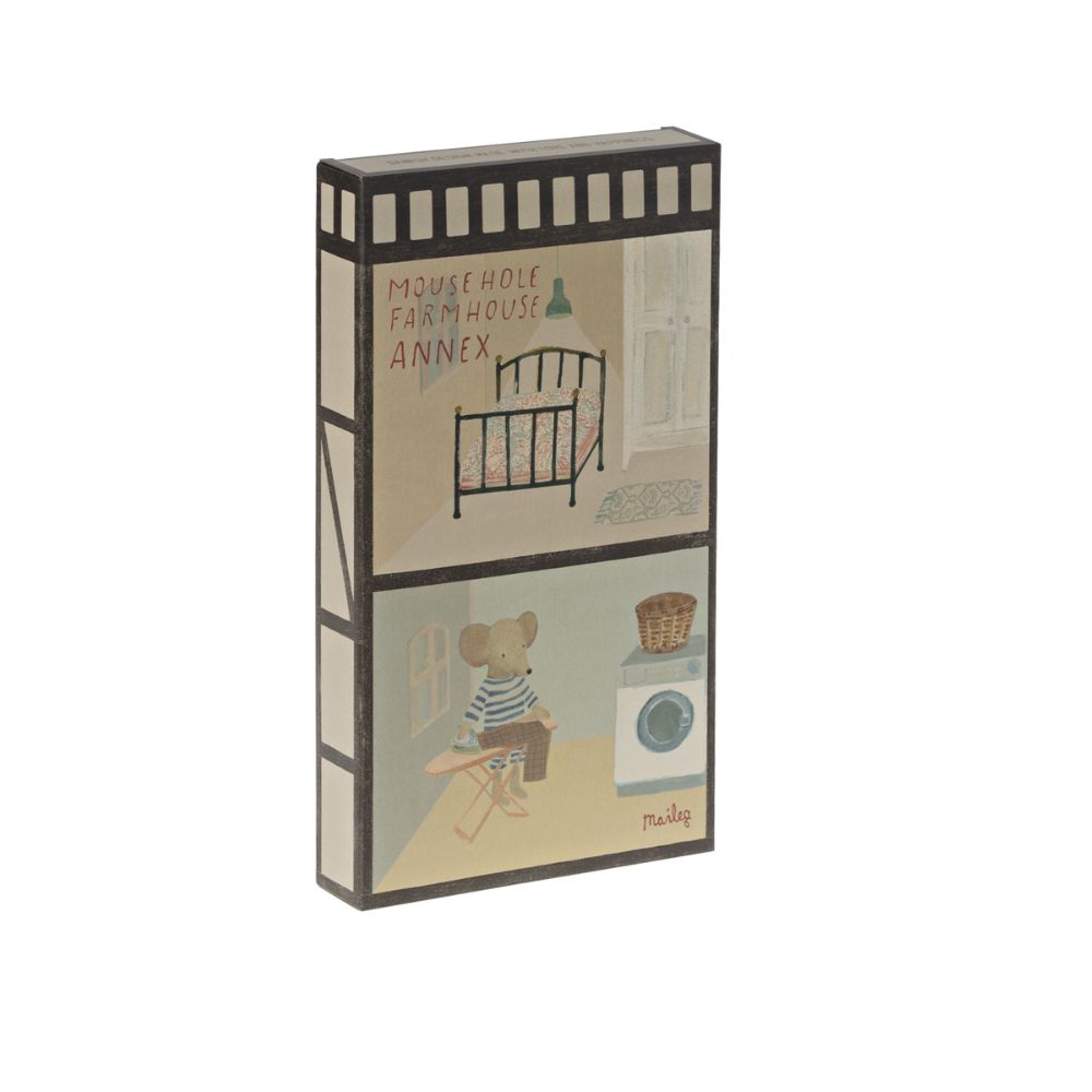Maileg Mouse Hole Farmhouse Annexe - Miniature Dollhouse Accessory for Kids' Pretend Play & Room Decor | Perfect for Imaginative Play, Storytelling & Collectors