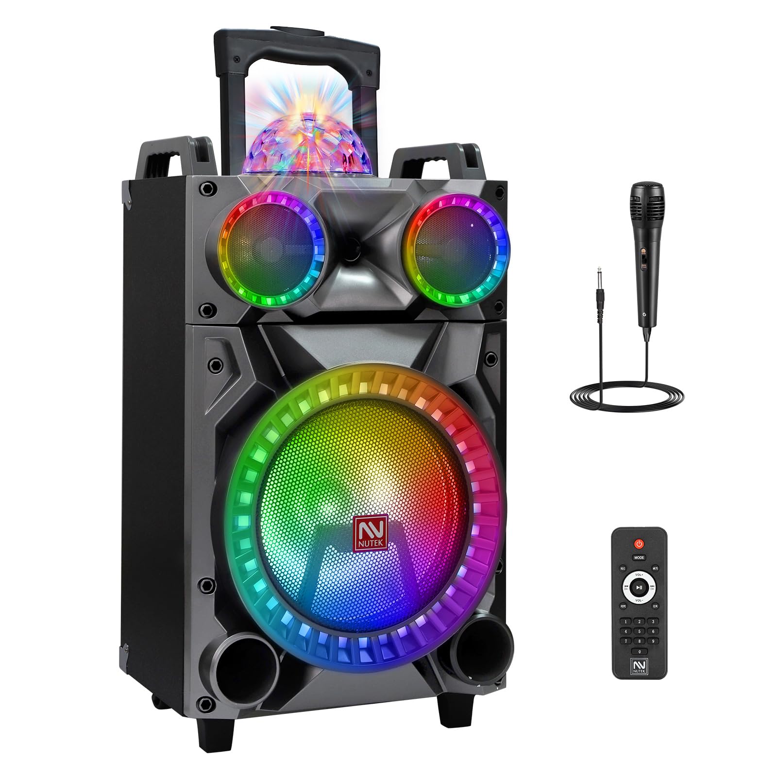 Portable Wireless Bluetooth Speaker with 12